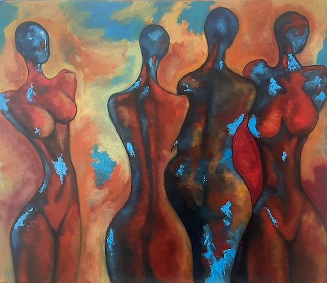 Painting for sale online - Bathers