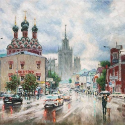 Painting for sale online - Two in the Big City