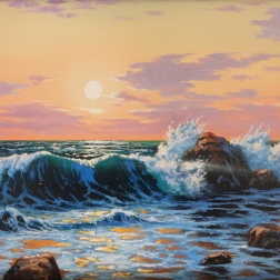 Painting for sale online - Wave -004