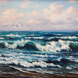 Painting for sale online - Wave -005