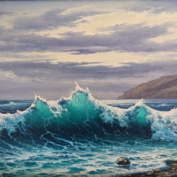 Painting for sale online - Wave -007