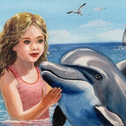 Painting for sale online - Friendship