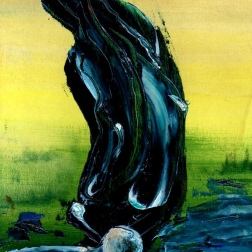 Painting for sale online - The Switchman 2 (sketch)