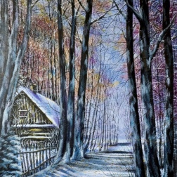 Painting for sale online - Road