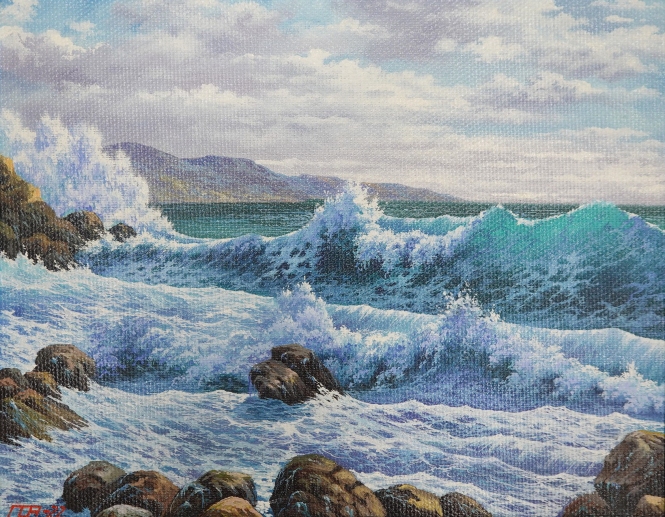 Painting for sale online - Wave -009