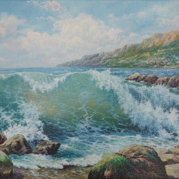 Painting for sale online - Wave -010