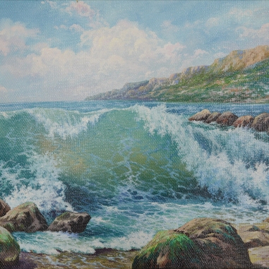 Painting for sale online - Wave -010