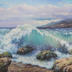 Painting for sale online - Wave -012