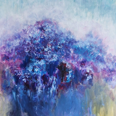 Painting for sale online - Spring. Lilac