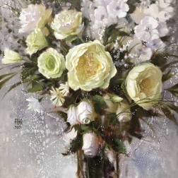 Painting for sale online - White melody