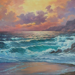 Painting for sale online - Wave -014