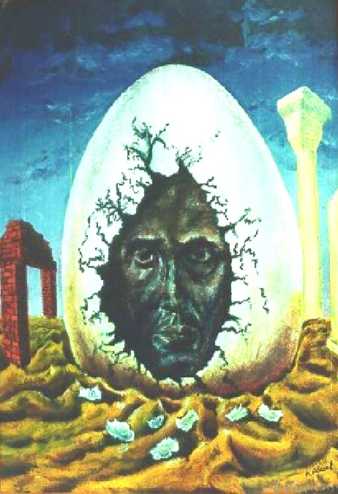 Painting for sale online - A Million Years After the Nuclear Holocaust