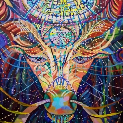 Painting for sale online - Sacred cow