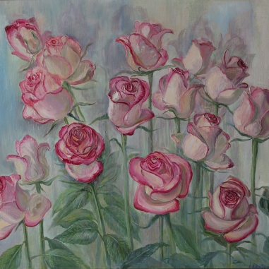 Painting for sale online - Mother of Pearl Soldiers