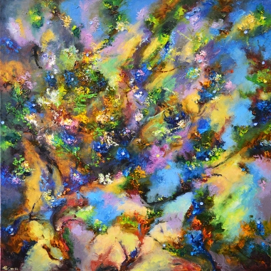 Painting for sale online - Music of a summer evening