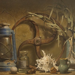 Painting for sale online - Still life with a wheel
