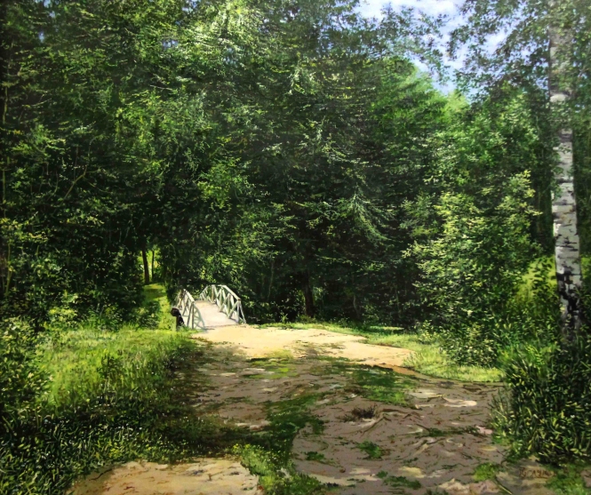 Painting for sale online - In the park