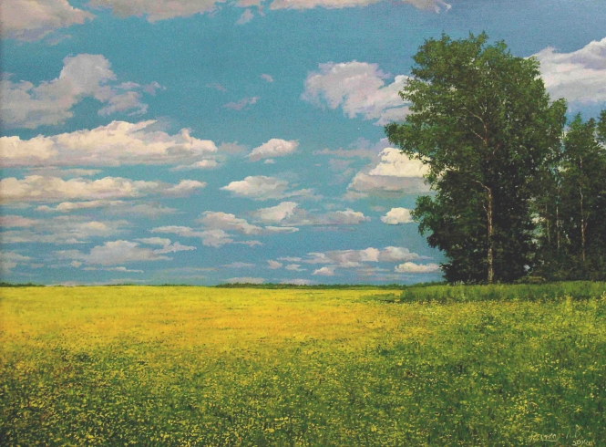 Painting for sale online - Summer day in Radonezh