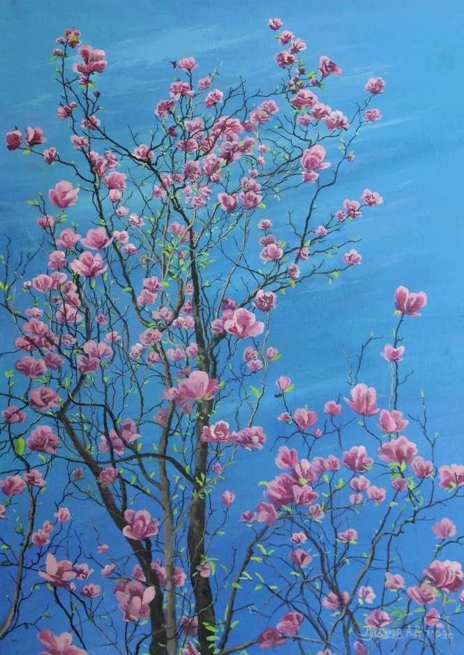 Painting for sale online - Magnolia