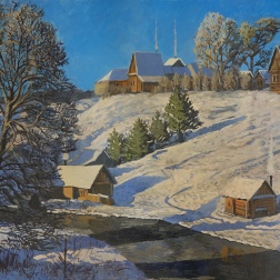 Painting for sale online - Winter in the heart