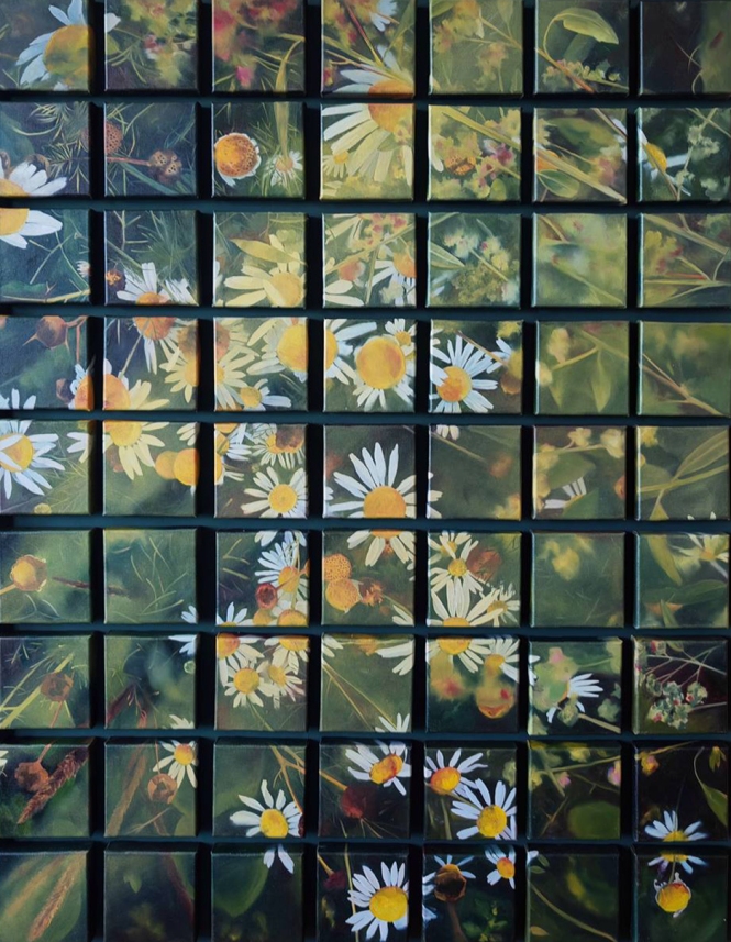 Painting for sale online - Chamomile
