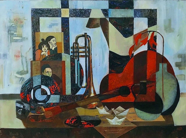 Painting for sale online - Music pause