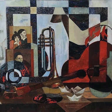 Painting for sale online - Music pause