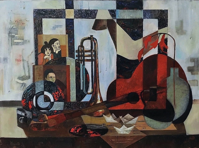 Painting for sale online - Music pause