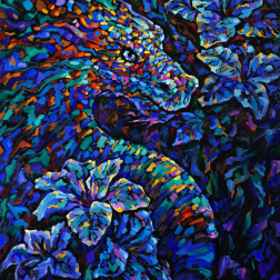 Painting for sale online - MOON DRAGON