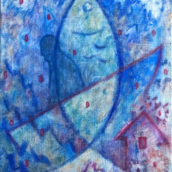 Painting for sale online - The Tale of the Fisherman and the Fish