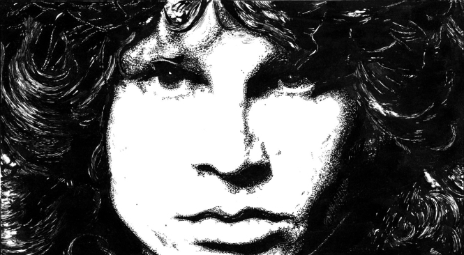 Painting for sale online - Jim Morrison