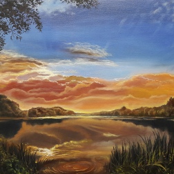 Painting for sale online - Sunset