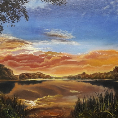 Painting for sale online - Sunset