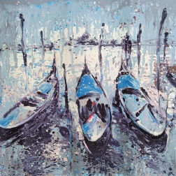 Painting for sale online - Gondolas