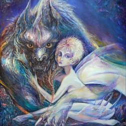 Painting for sale online - The Soul and The Beast