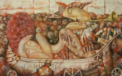 Painting for sale online - Under the power of a charming melody