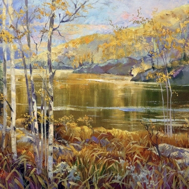 Painting for sale online - Autumn in the mountains
