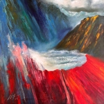 Painting for sale online - The mountain lake