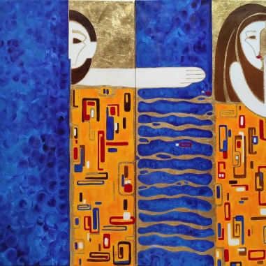 Painting for sale online - Threads of fate