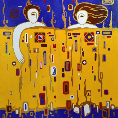 Painting for sale online - UNDER ONE BLANKET