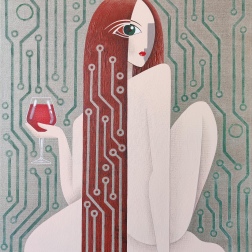 Painting for sale online - Disturbed peace