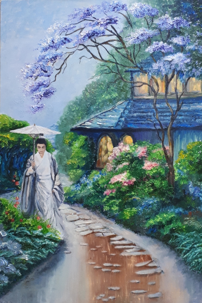 Painting for sale online - After the rain
