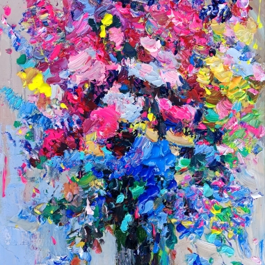 Painting for sale online - Wild flowers