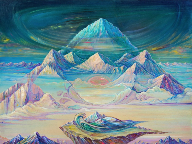 Painting for sale online - Top of the World - New Ark