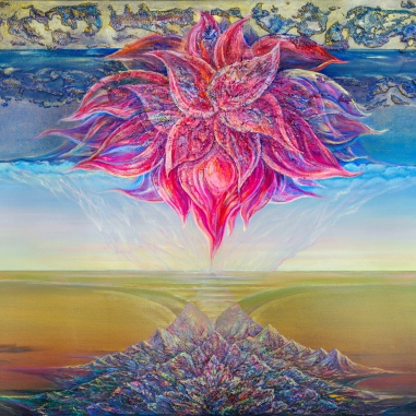 Painting for sale online - Lotus - Birth of a New Life