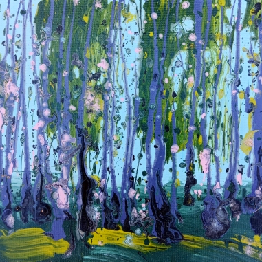 Painting for sale online - Birches