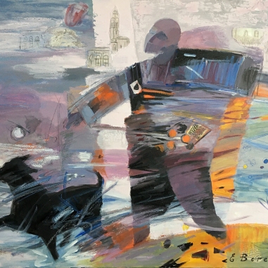 Painting for sale online - Walking