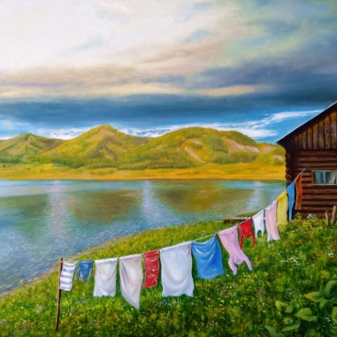 Painting for sale online - Somewhere in the the Altai