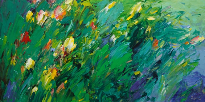 Painting for sale online - Wild flowers