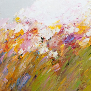 Painting for sale online - Grass in the clouds